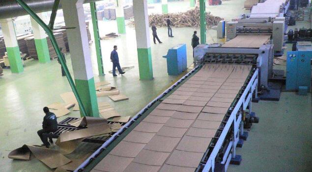 瓦楞紙生產(chǎn)線