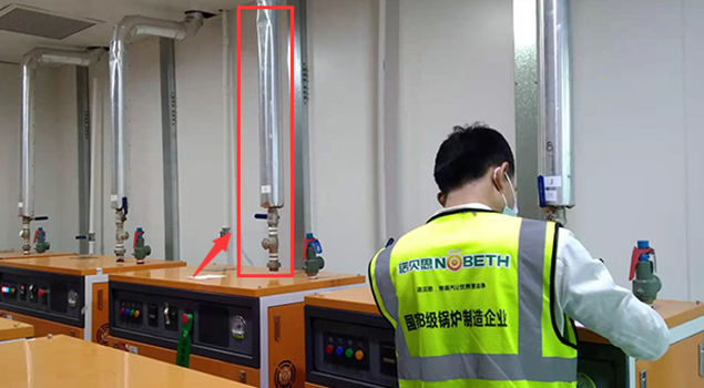 電加熱蒸汽發(fā)生器蒸汽管道安裝